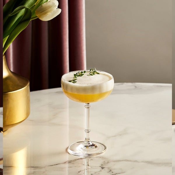 Jogo 6 Taças Cristal Orient Saucer - 205ml