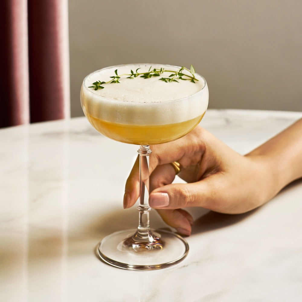 Jogo 6 Taças Cristal Orient Saucer - 205ml