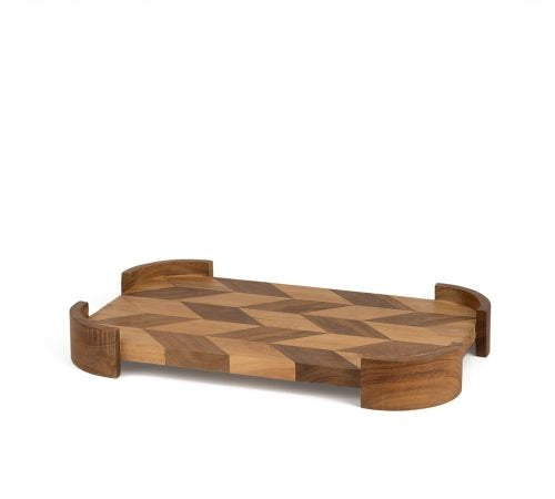 Kit Bandejas em madeira Artesan - 2pcs