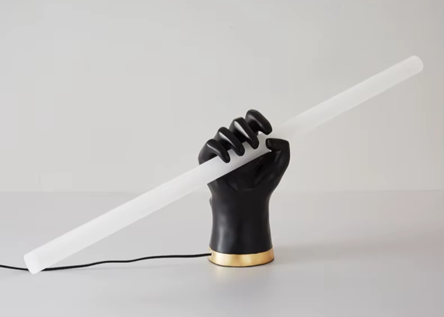 Luminária de mesa Mãos - Design Contemporâneo