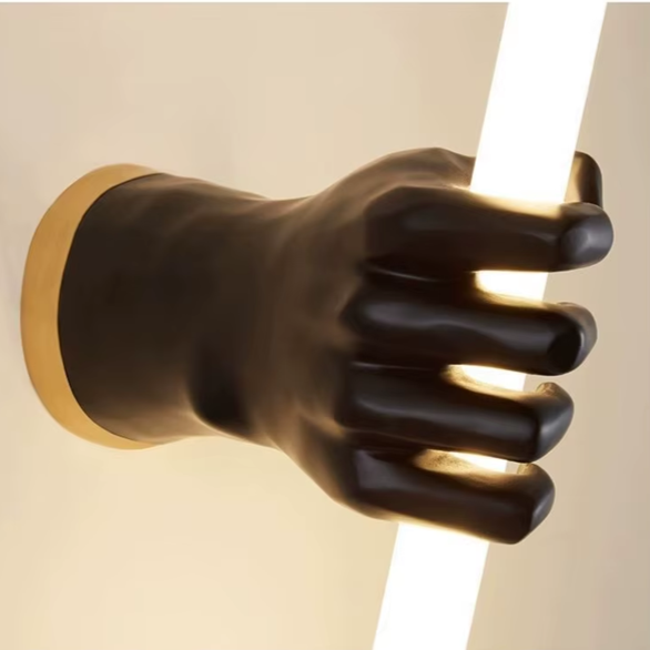 Luminária de mesa & Arandela Mãos - Design Contemporâneo