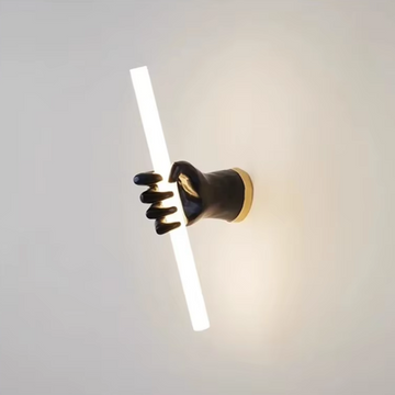 Arandela em led Mãos - Design Contemporâneo
