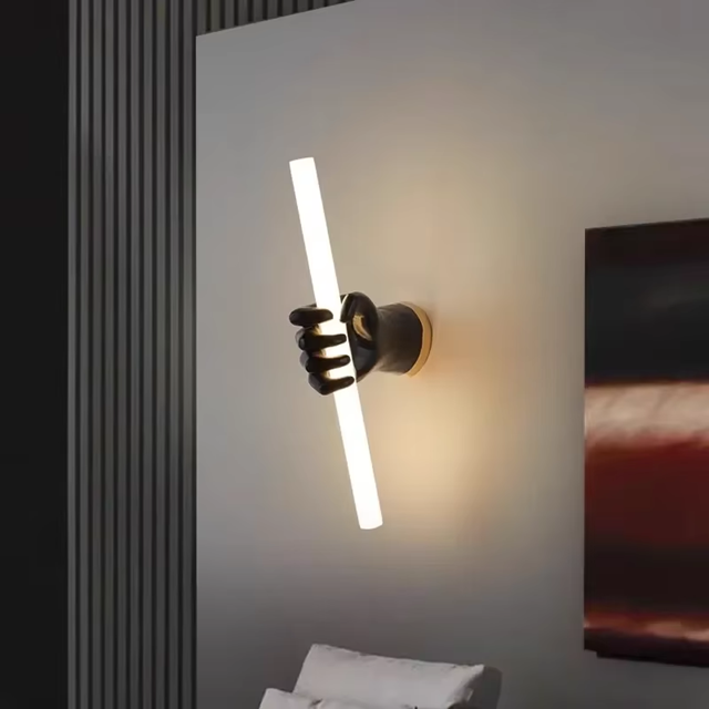 Luminária de mesa & Arandela Mãos - Design Contemporâneo