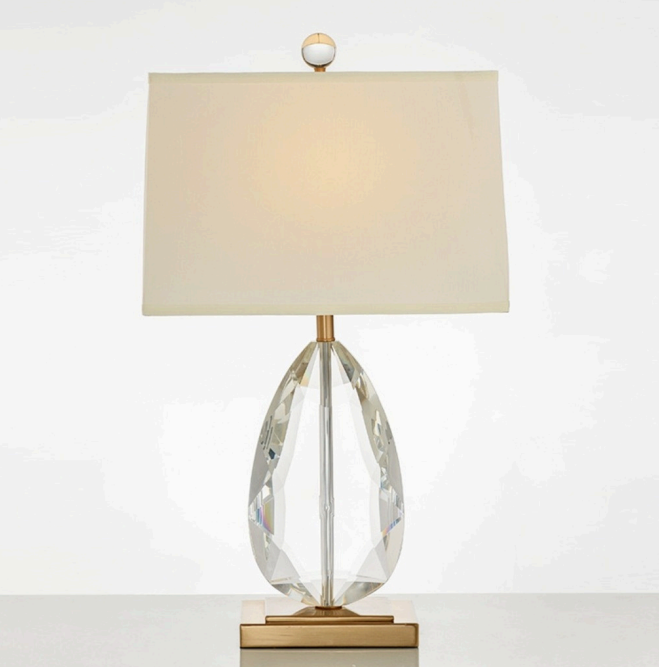 Luminária de mesa Pedra de Cristal - 64cm