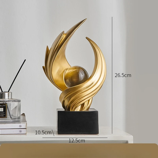 Adorno decorativo Beta - 26cmx12cm