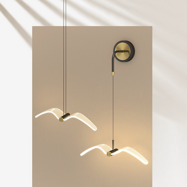 Pendente Águia - em led acrílico