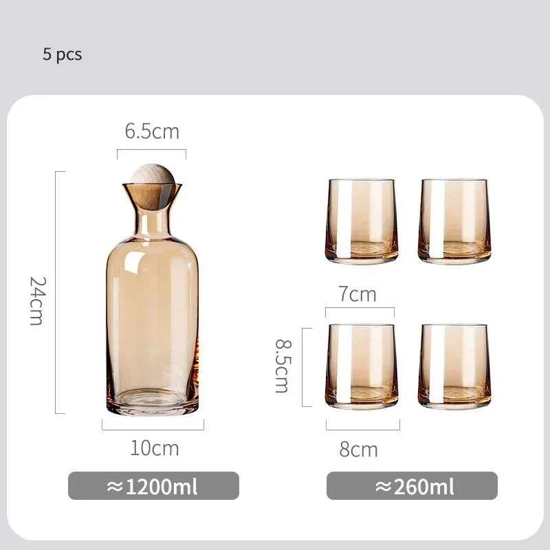 Jogo 5pcs - Jarra & Copos Veneza