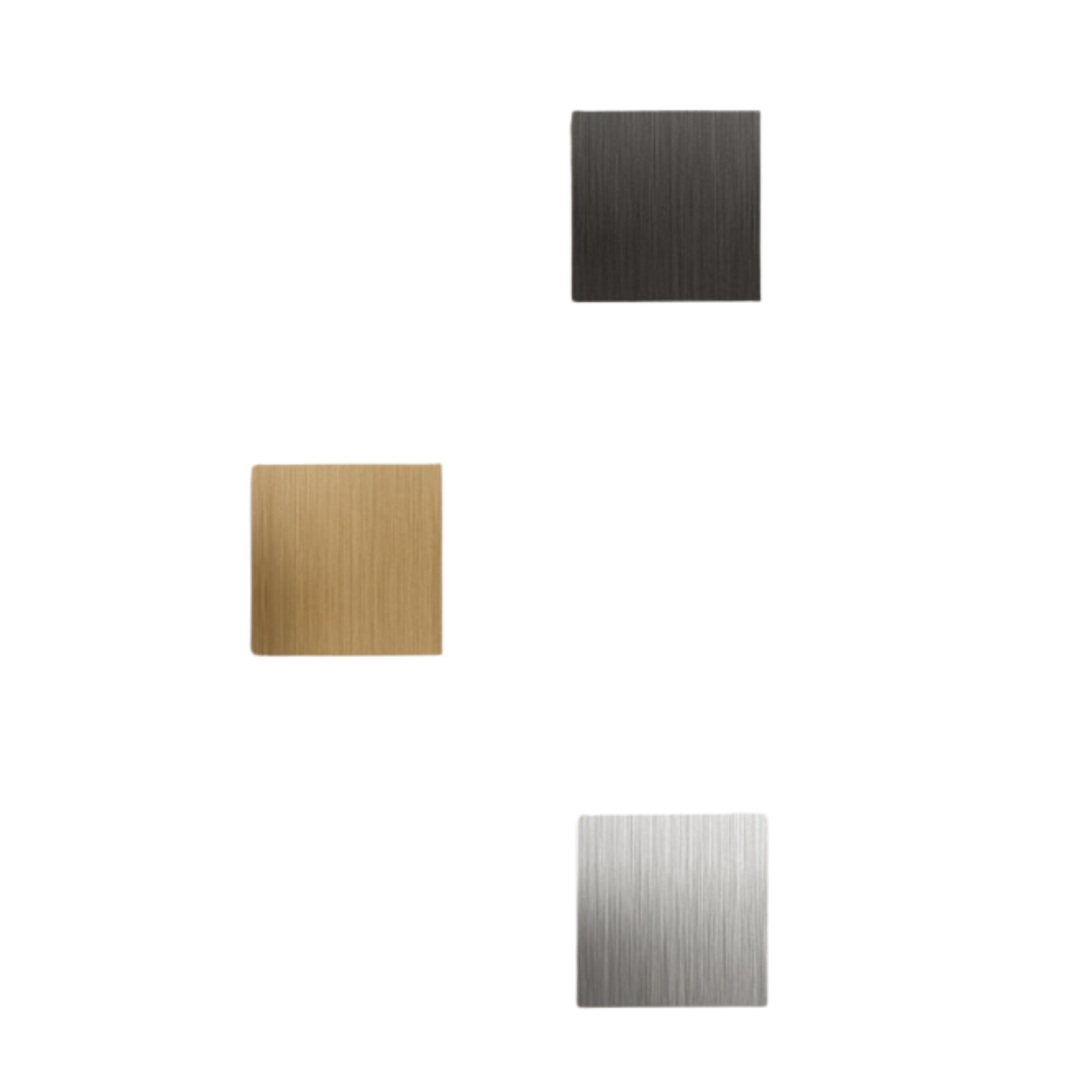 Arandela em alumínio 10cmx10cm