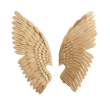Escultura de parede Wings - 100cmx40cm em metal