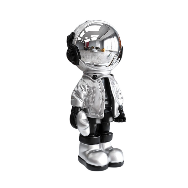 Escultura decorativa Astronauta - design criativo