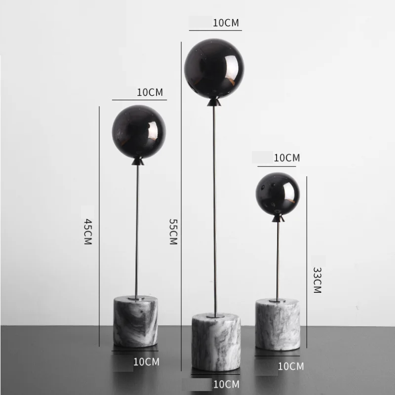 Escultura contemporâneas Balloon - 03 Tamanhos