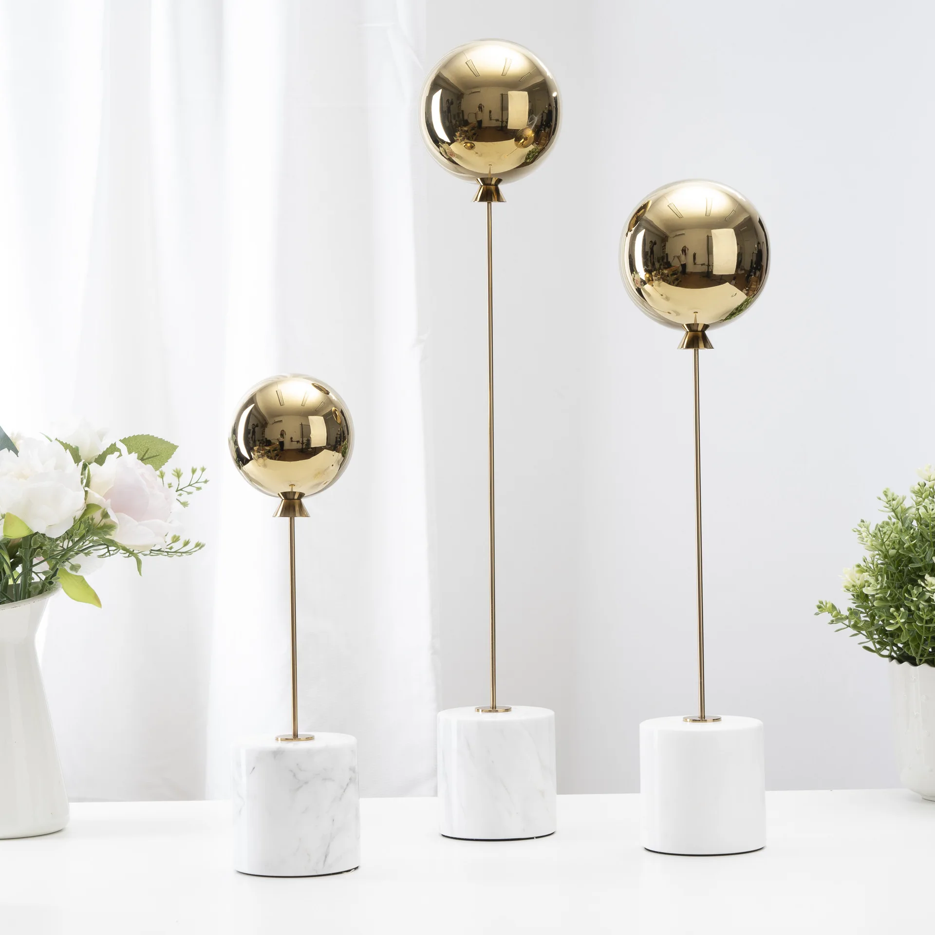 Escultura contemporâneas Balloon - 03 Tamanhos