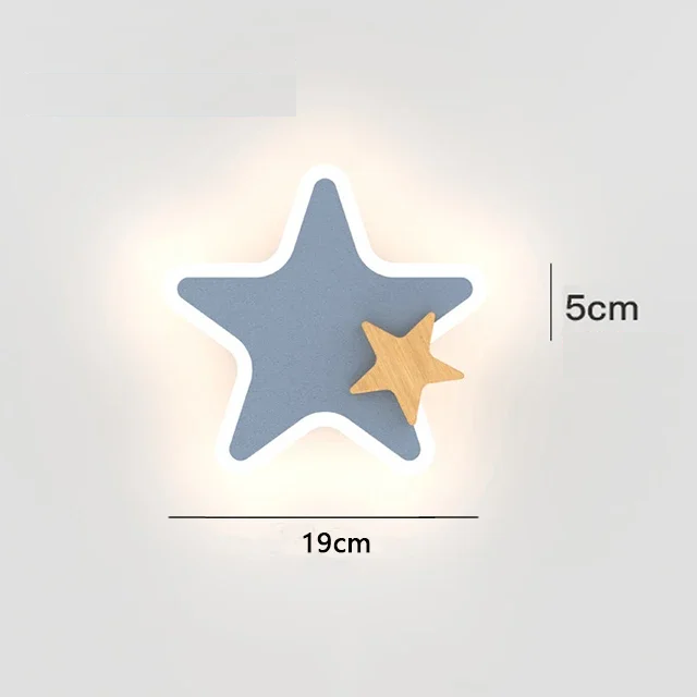 Arandelas Estrela & Foguete em led