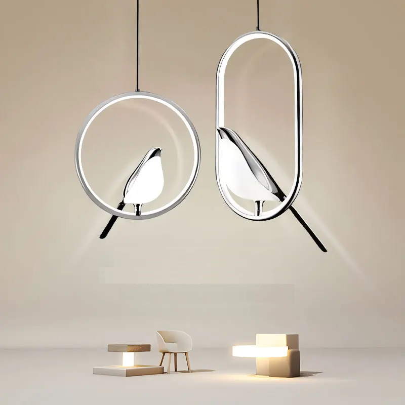 Pendentes Bird Prata - novos modelos