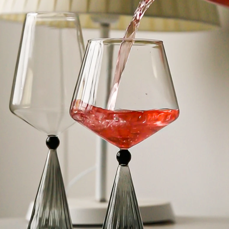 Jarra Decanter & Taças Onix Design - 04 Modelos