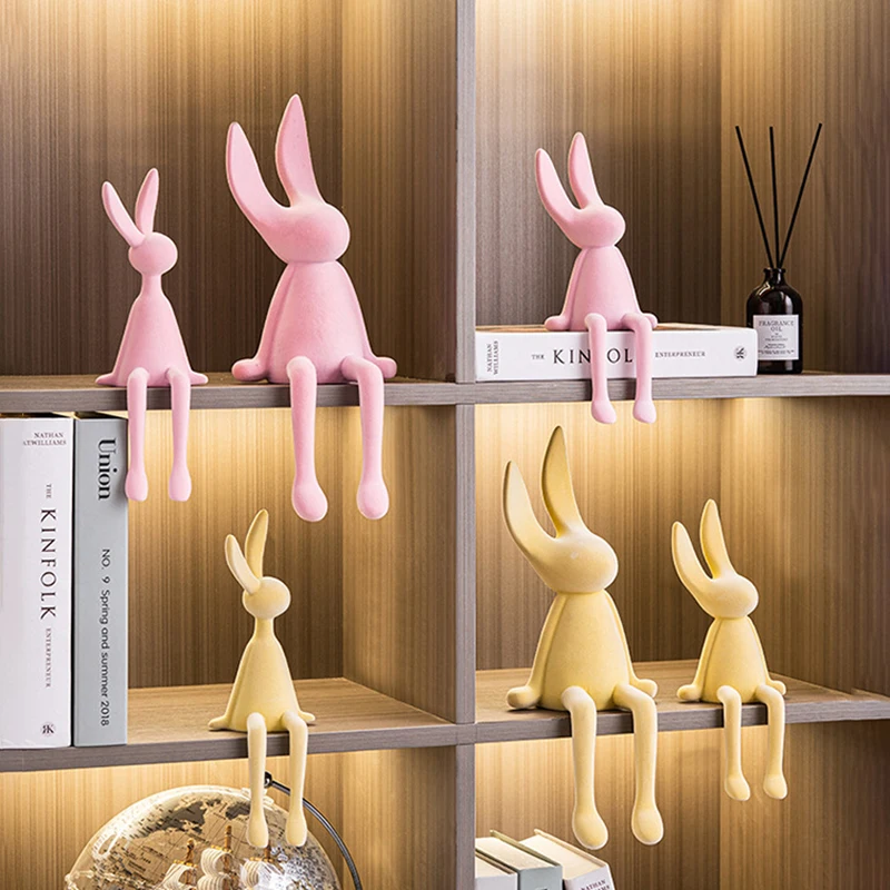 Esculturas decorativas Rabbit - design moderno
