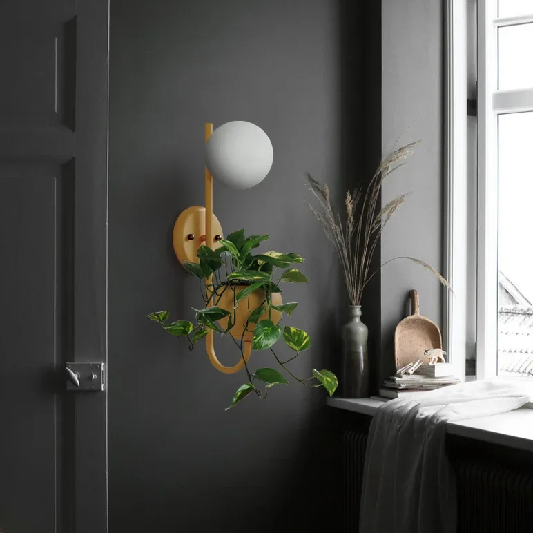 Arandela com vaso Boutique Garden - *edição cores especiais