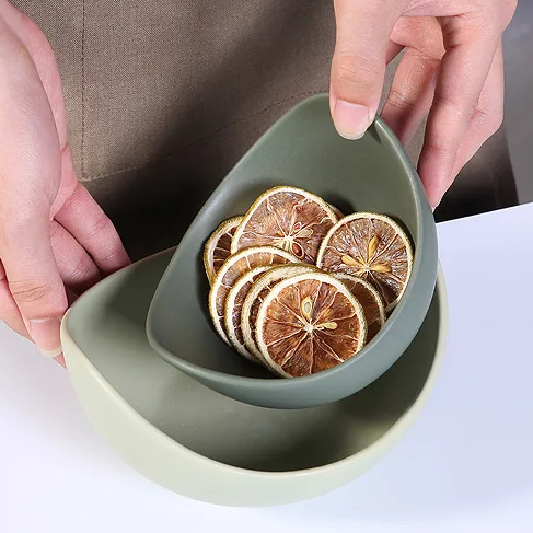 Jogos 3pcs Bowls em cerâmica Pantone