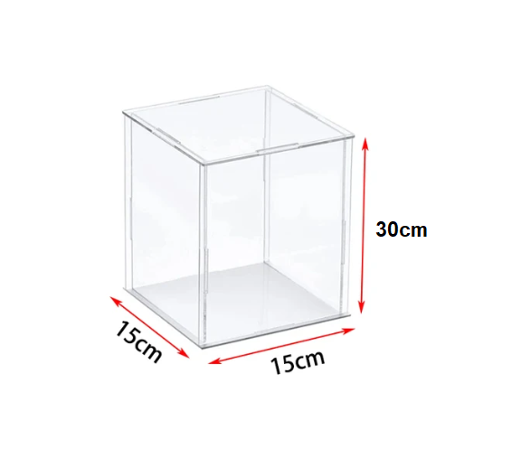 Escultura decorativa Bricks Transparentes - toy art