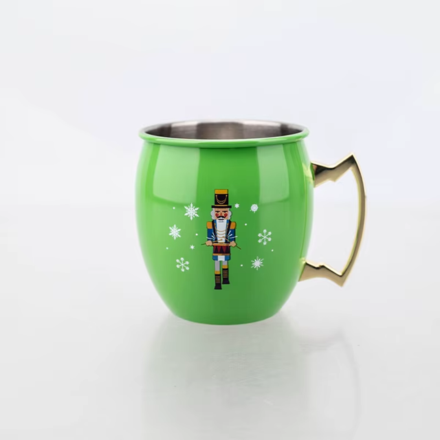 Canecas Moscow Mule Natal - Jogo 4pcs