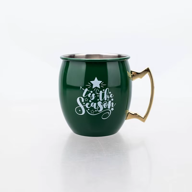 Canecas Moscow Mule Natal - Jogo 4pcs