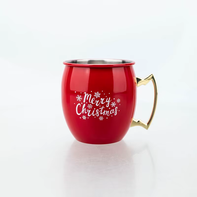 Canecas Moscow Mule Natal - Jogo 4pcs