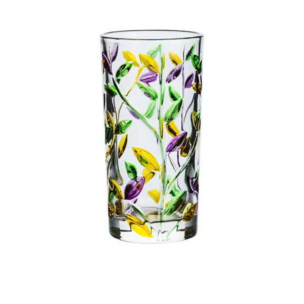 Copo pintado a mão Oliveira - 320ml
