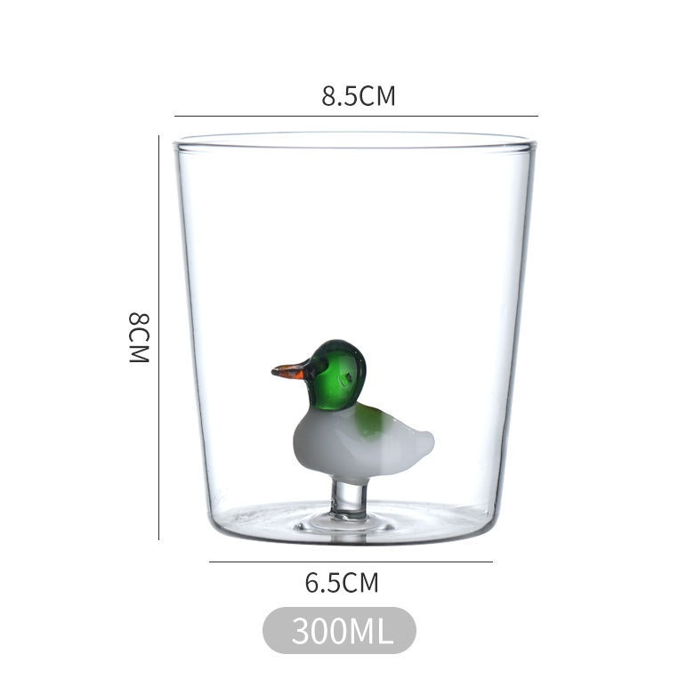 Copos com esculturas em vidro - 10 Opções de modelo