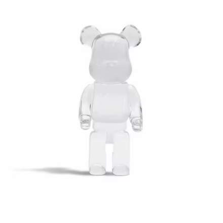 Escultura decorativa Bricks Transparentes - toy art