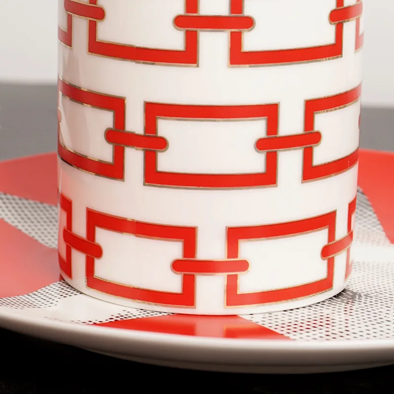 Porta Objetos/Velas Veneza - em porcelana