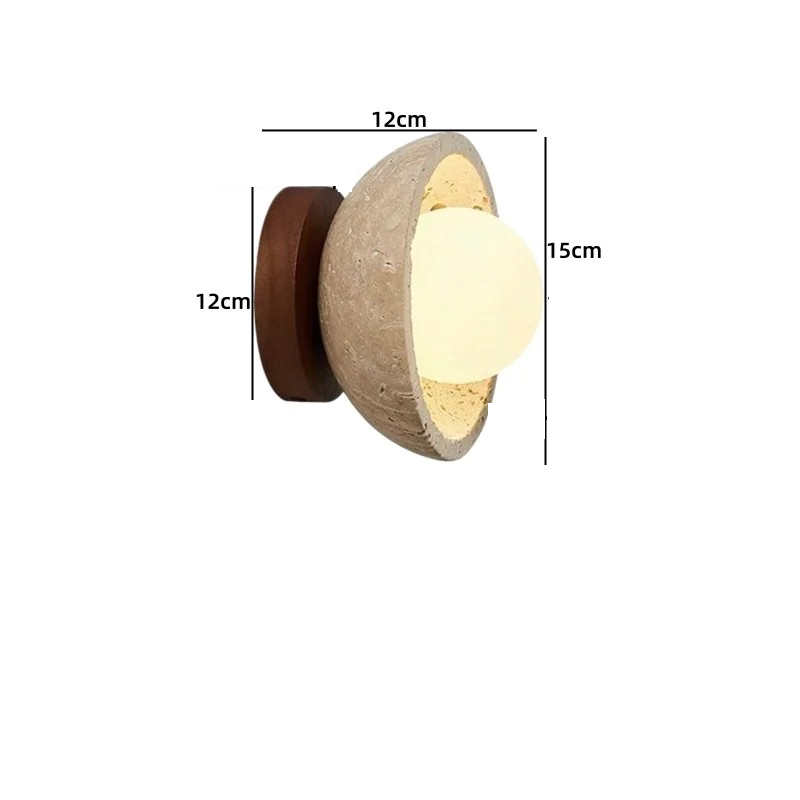 Arandela Travertino Derby - 02 Cores