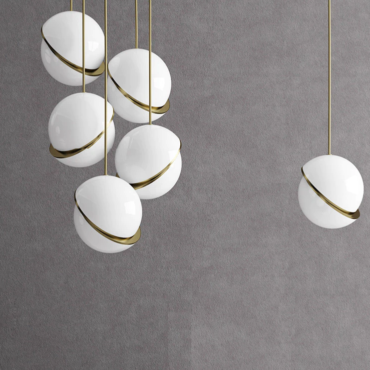 Linha de iluminação Disco - Design Pós Moderno