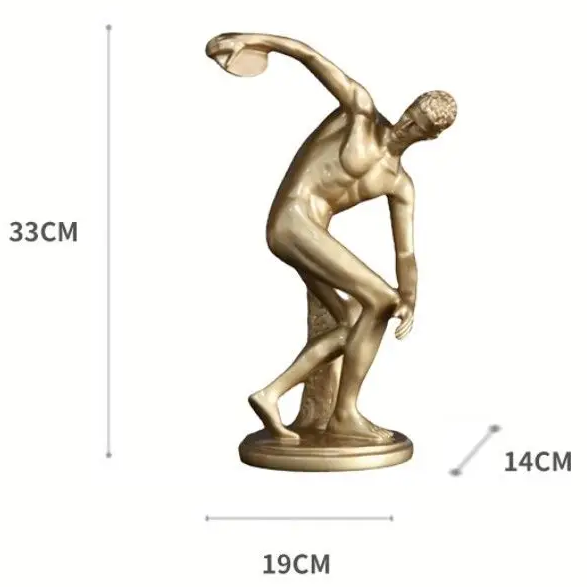 Escultura Lançador de disco - 02 Cores
