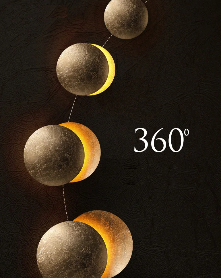 Arandela Eclipse - haste com rotação 360°