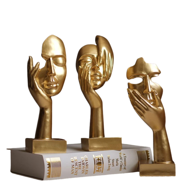 Esculturas Contemporâneas - 03 Modelos