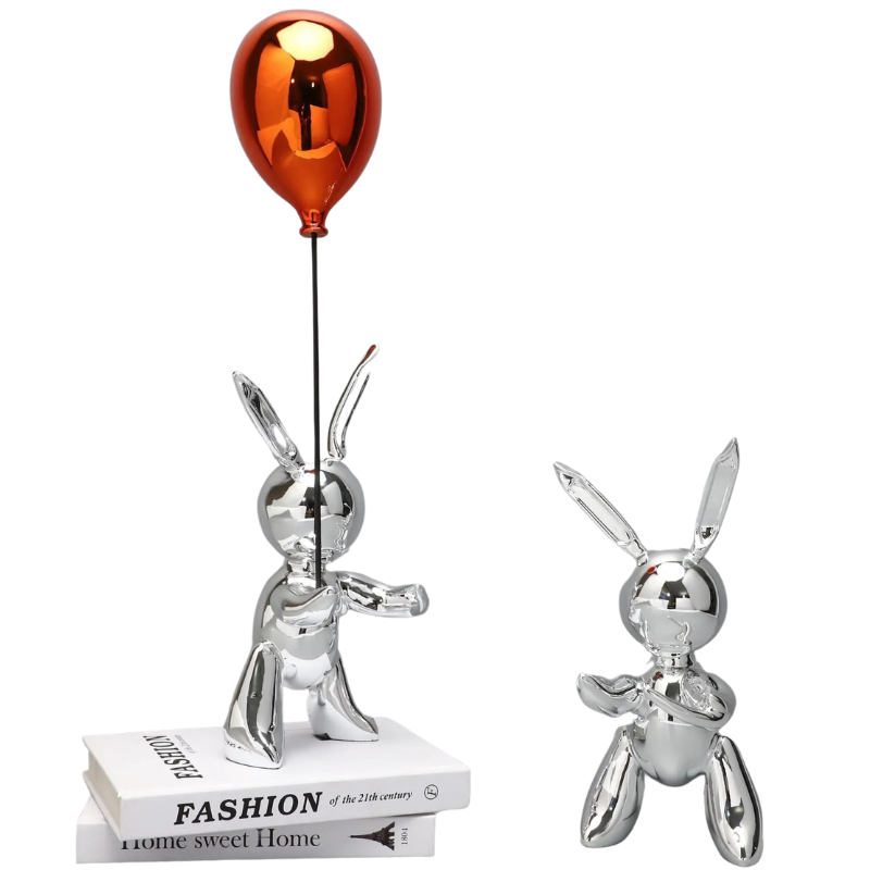 Escultura Contemporânea Rabbit - Pop Art