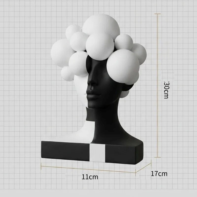 Escultura Contemporãnea Human - 03 Modelos