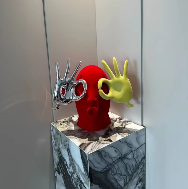Escultura Contemporânea Flute - *Peça Exclusiva