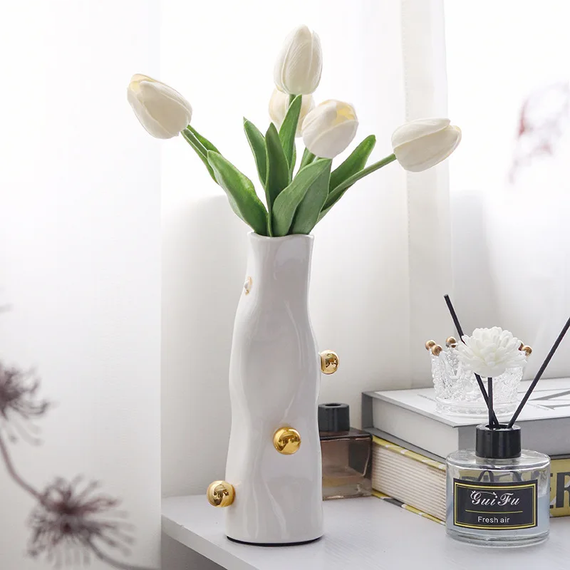 Vasos em porcelana Esferas - 03 Tamanhos