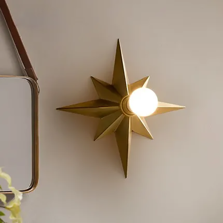 Luminária Star - em metal