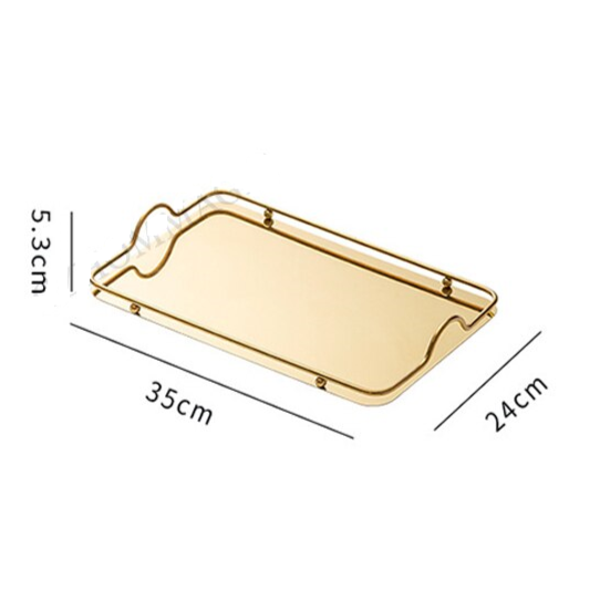 Bandeja espelhada Tray - 03 Cores