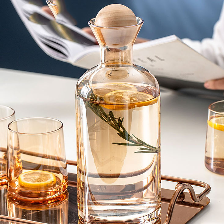 Jarra & Copos Florença - Jogo 5pcs