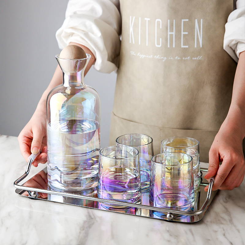 Jarra & Copos Florença - Jogo 5pcs