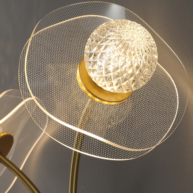 Arandelas Flower Duplo - design criativo