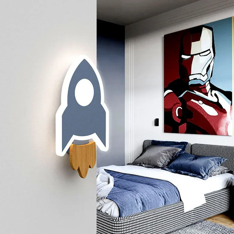 Arandelas Estrela & Foguete em led