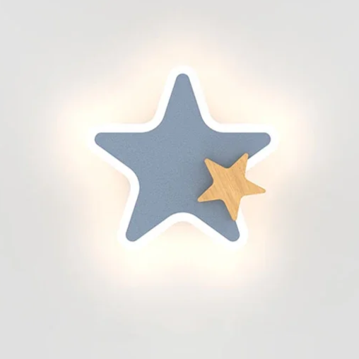 Arandelas Estrela & Foguete em led