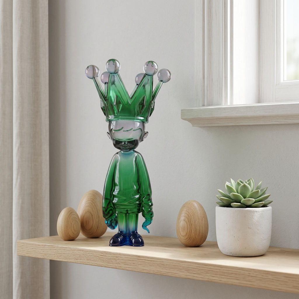 Escultura contemporânea Pequeno Príncipe - *peça exclusiva