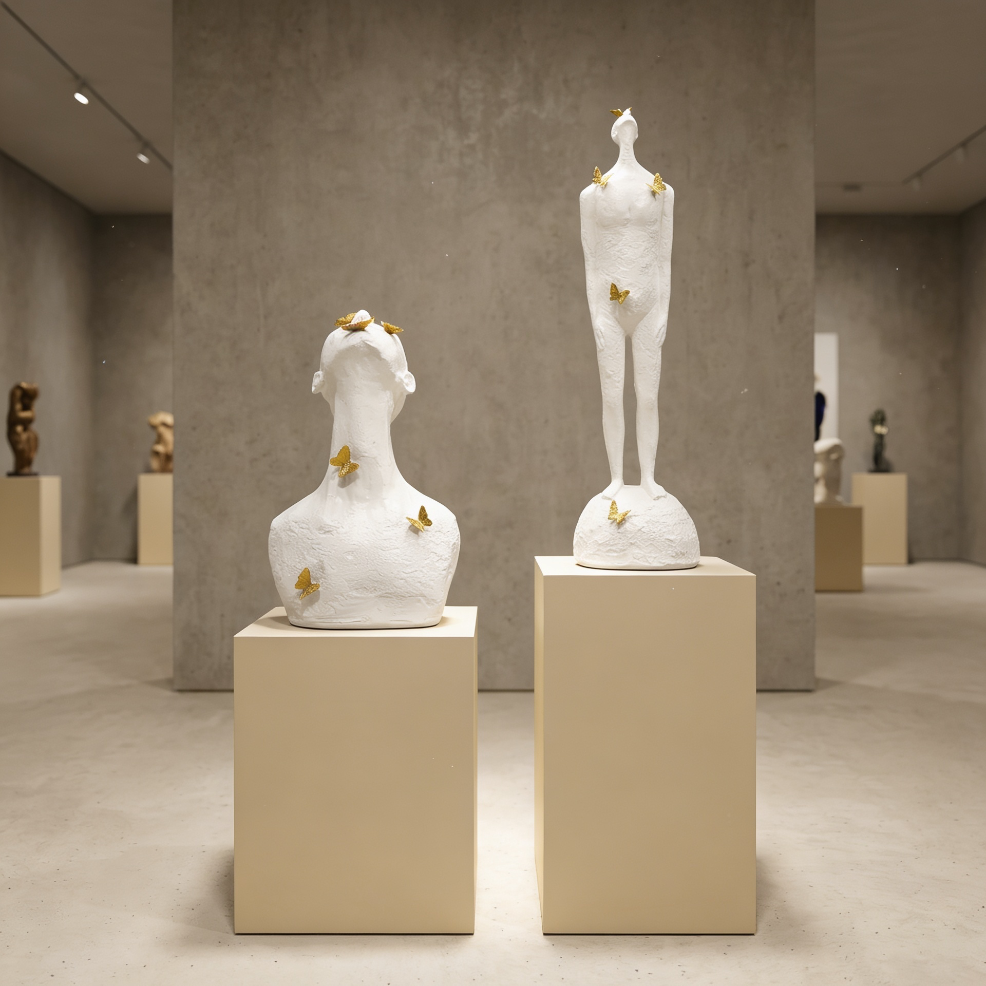 Esculturas  contemporâneas Édem - 02 Modelos