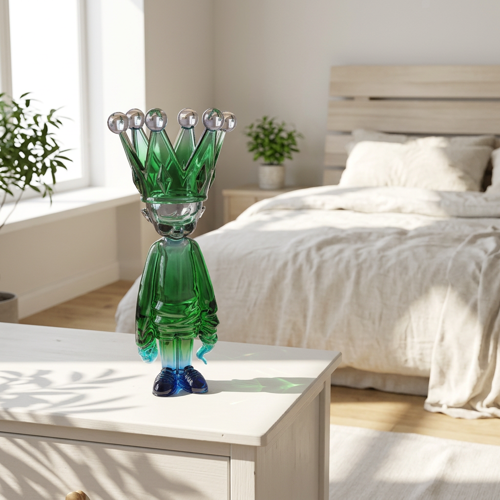 Escultura contemporânea Pequeno Príncipe - *peça exclusiva