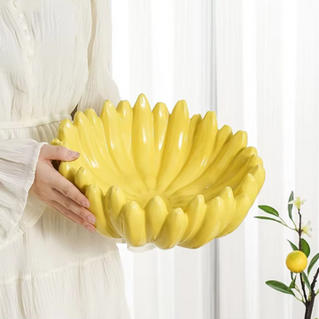 Fruteira Banana - cerâmica